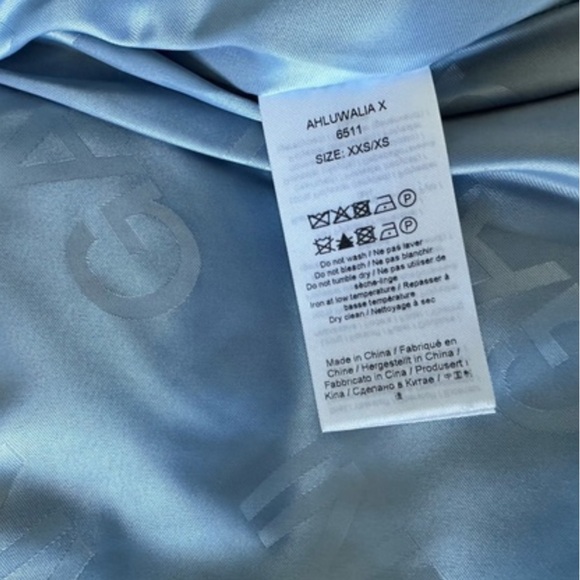 Ahluwalia x
Ganni NWT Printed
Denim  Funnel Neck
Puffer Jacket in Sz XS - Picture 10 of 12